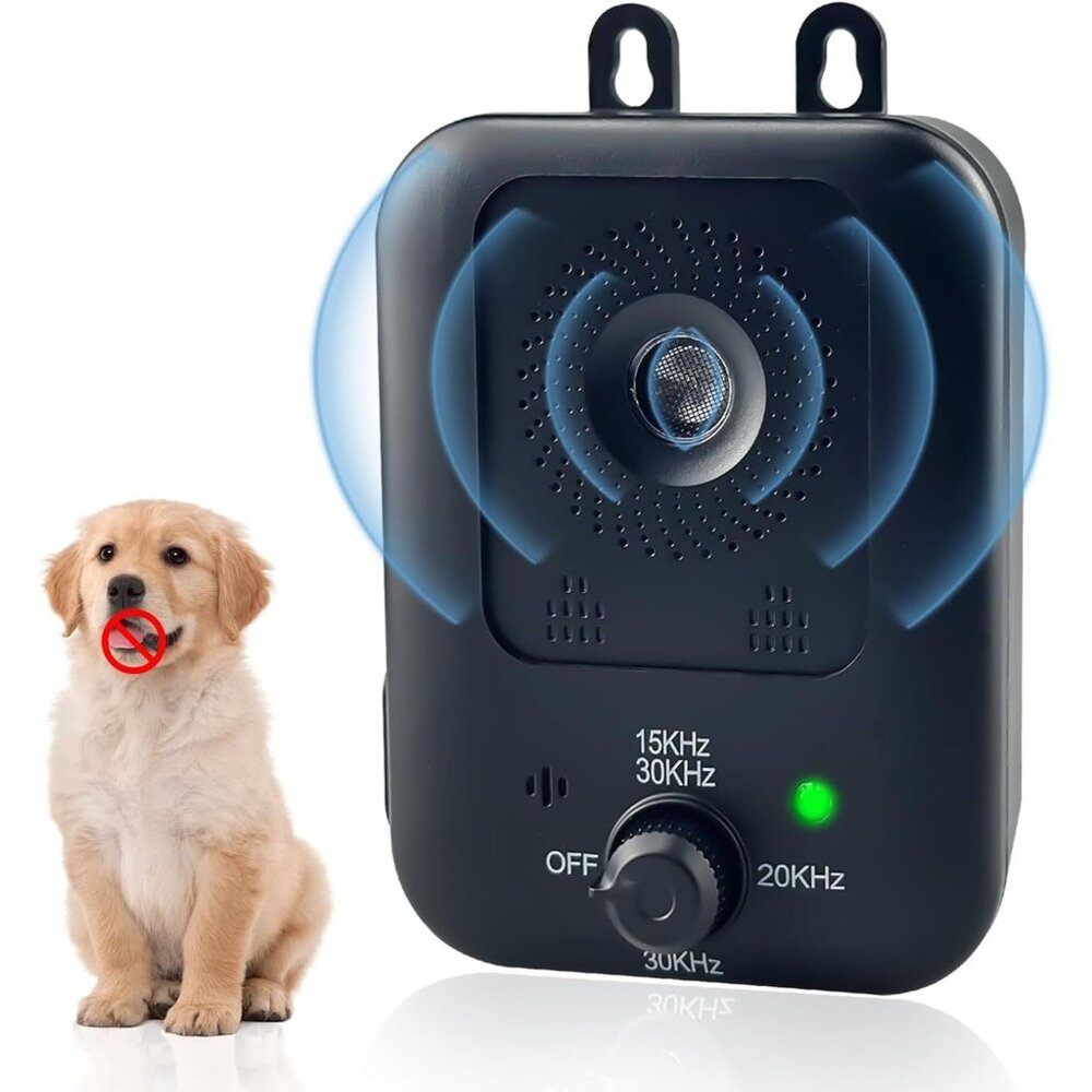 Bark Control Device Ultrasonic Sound Stop Excessive Barking 3 Modes Indoor Outdo
